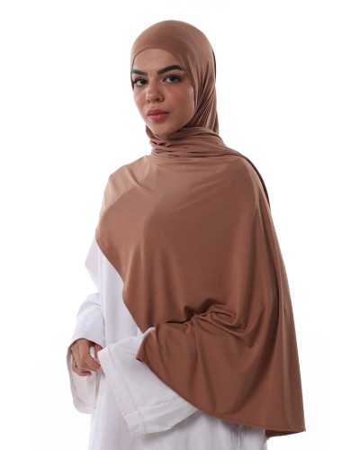 Bamboo Hijab (Brown Chocolate)