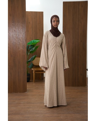 the british dress (olive taupe)